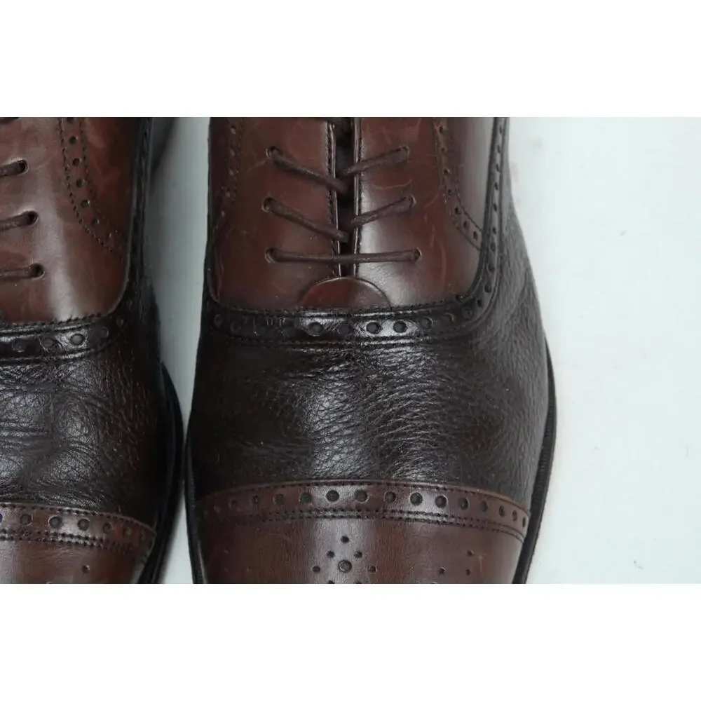 Florsheim Imperial Wingtip Oxfords Leather Mens Shoes Sz 10 EEE